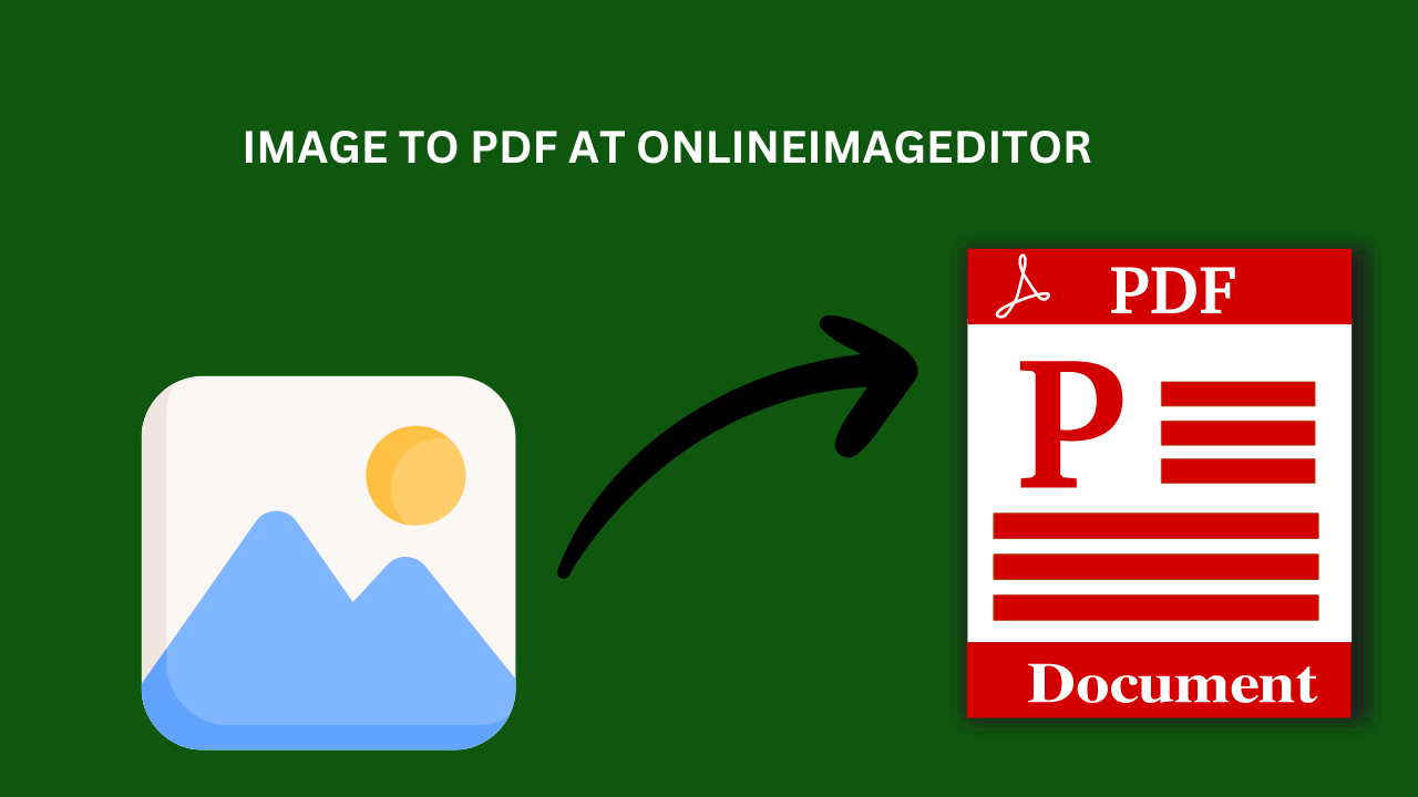 how i convert image to pdf